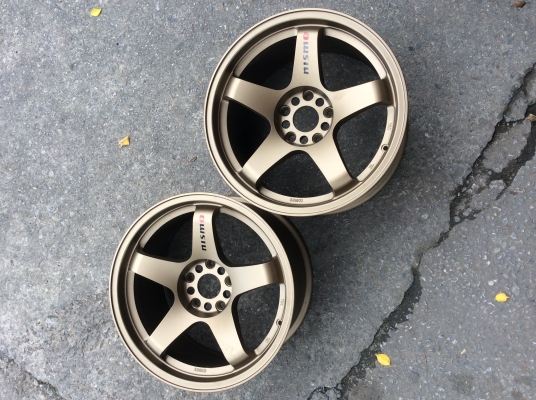 ขายล้อ Nismo Rota Gt4 ขอบ17. 5/114 กว้าง9 คู่เดียว 5500.- ครับ