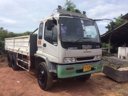 ขาย 10ล้อISUZU DECA (FXZ 23 NZ PT 2 เพลา) ปี43 เครื่อง 6SD1 270แรง กระบะเหล็กไม่ดั๊ม ขายตามสภาพ 920,000 บาท