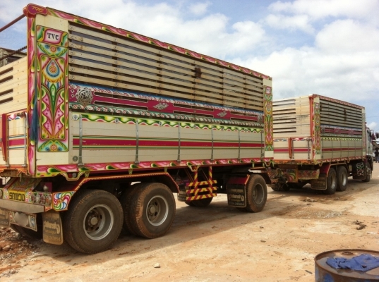 ขายรถพ่วงสิบล้อดัมพ์ HINO S500-344 แรง ปี 55 กระบะดัพม์อู่ธวัชชัย แม่ 6.20 เมตร ลูก 7 เมตร 3 เพลาแท้