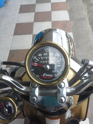 Yamaha Fino สีดำ น้ำตาล ลายคลาสสิค รถสวย คุณภาพดี พร้อมใช้ Yamaha Fino สีดำ น้ำตาล ลายคลาสสิค รถสวย คุณภาพดี พร้อมใช้