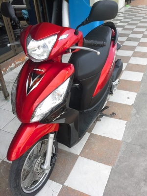 New Honda Spacy -i ปี 2556 ลายใหม่ทูโทน สีแดง ดำ รุ่นใหม่ล่าสุด รถอย่างสวย ประหยัดน้ำมัน