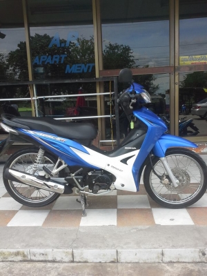 Honda Wave 110 i ปี 2556 สีน้ำเงินขาว รถสวย ประหยัดน้ำมัน พร้อมใช้ Honda Wave 110 i ปี 2556 สีน้ำเงินขาว รถสวย ประหยัดน้ำมัน พร้อมใช้