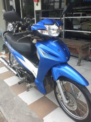 Honda Wave 110 i ปี 2556 สีน้ำเงินขาว รถสวย ประหยัดน้ำมัน พร้อมใช้ Honda Wave 110 i ปี 2556 สีน้ำเงินขาว รถสวย ประหยัดน้ำมัน พร้อมใช้