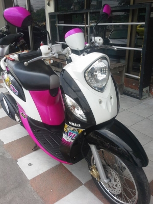 Yamaha Fino Fi ปี 2556 ลาย Fashion รถสวย รุ่นใหม่เป็นระบบหัวฉีดแล้ว Yamaha Fino Fi ปี 2556 ลาย Fashion รถสวย รุ่นใหม่เป็นระบบหัวฉีดแล้ว