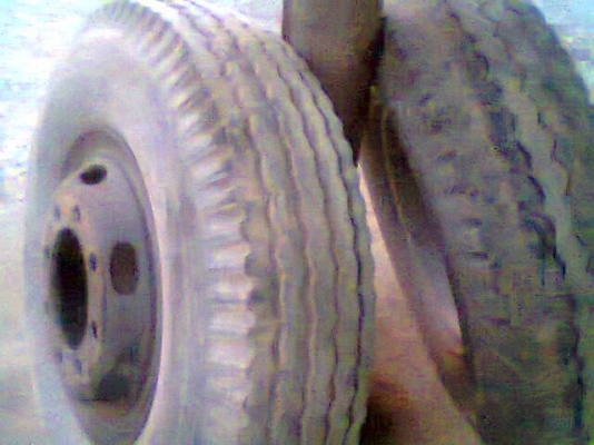 ขายยางพร้อมกระทะยาง1000ขอบ20 8,500บาท