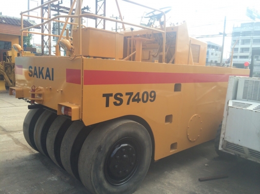 ขายด่วนรถบดล้อยาง9ล้อSAKAI TS7409 สภาพพร้อมใช้ เอกสารแจ้งจำหน่าย ขายด่วนรถบดล้อยาง9ล้อSAKAI TS7409 สภาพพร้อมใช้ เอกสารแจ้งจำหน่าย