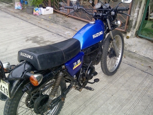 suzuki ts100 no book (ออกใบซื้อขายให้)