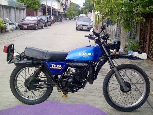 suzuki ts100 no book (ออกใบซื้อขายให้)