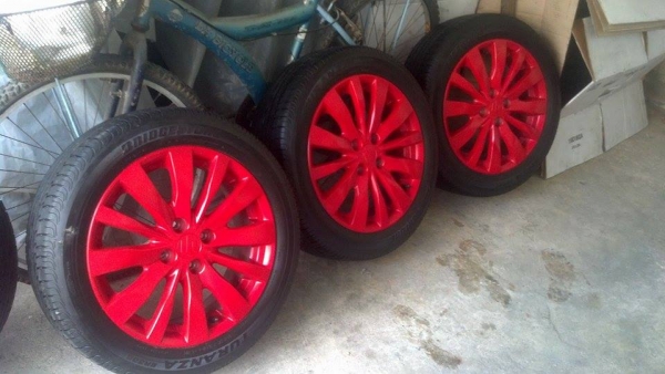 แม็ก 16 ขนาด 4 รู 100 พร้อมยางดีปี 13 ราคา 6900 แม็ก 16 ขนาด 4 รู 100 พร้อมยางดีปี 13 ราคา 6900