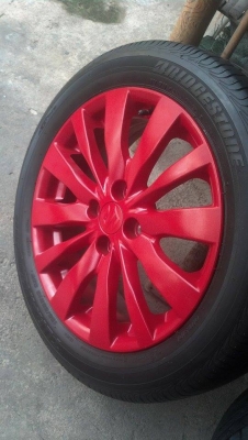 แม็ก 16 ขนาด 4 รู 100 พร้อมยางดีปี 13 ราคา 6900 แม็ก 16 ขนาด 4 รู 100 พร้อมยางดีปี 13 ราคา 6900