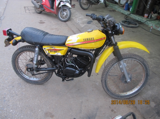 ขายรถวิบาก  DT100 มีเล่มทะเบียน