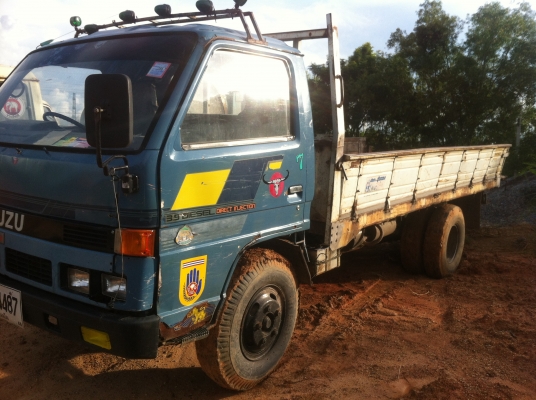 ขาย6ล้อ ISUZU NPR57L  เครื่อง4BC2 100แรงฝาดำ สภาพพร้อมใช้งาน เครื่องดีเกียร์ดี  ยางดีทั้ง6เส้น คัชชีสวย เอกสารเล่มทะเบียนพร้อมโอน