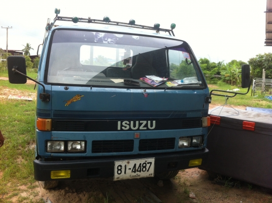 ขาย6ล้อ ISUZU NPR57L  เครื่อง4BC2 100แรงฝาดำ สภาพพร้อมใช้งาน เครื่องดีเกียร์ดี  ยางดีทั้ง6เส้น คัชชีสวย เอกสารเล่มทะเบียนพร้อมโอน