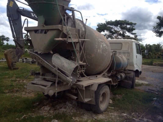 ขายรถโม่ปูน6ล้อ 2.5คิวราคาถูก  เอกสารเล่มทะเบียน จัดไฟแนนซ์ได้25000บาท