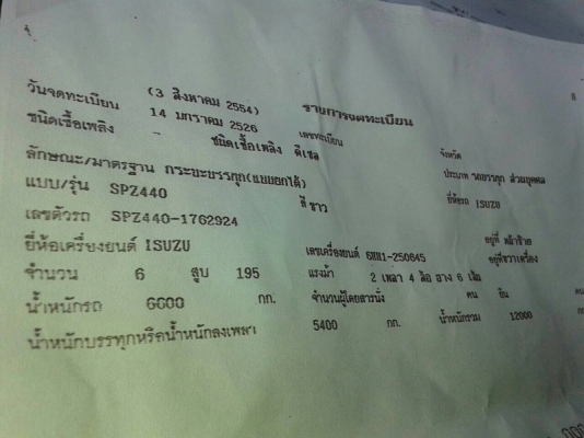 รถอีซูซุ 6 ล้อดั้ม ( จีก้า ) 195 แรงม้า. ปี 54 ( รถประกอบ ) สนใจติดต่อ 081 - 6079515 รถอีซูซุ 6 ล้อดั้ม ( จีก้า ) 195 แรงม้า. ปี 54 ( รถประกอบ ) สนใจติดต่อ 081 - 6079515