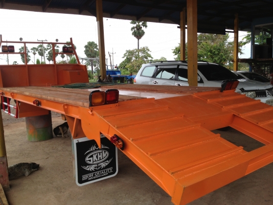 ขายหางเทเลอร์  ต่อใหม่  บรรทุกรถแม็คโคร  200-320