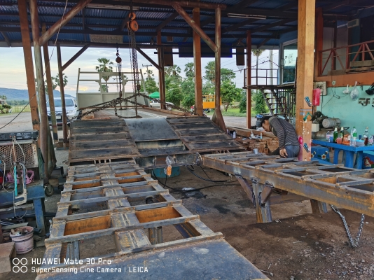 ขายหางเทเลอร์  ต่อใหม่  บรรทุกรถแม็คโคร  200-320