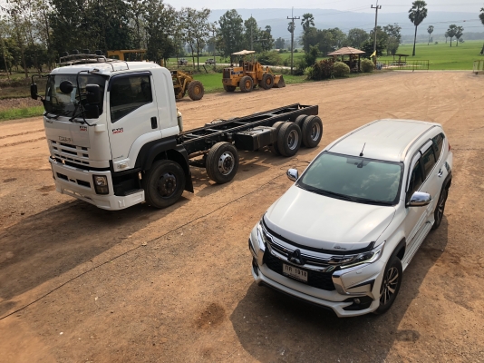 ขายหางเทเลอร์  ต่อใหม่  บรรทุกรถแม็คโคร  200-320