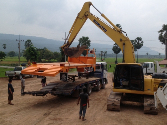 ขายหางเทเลอร์  ต่อใหม่  บรรทุกรถแม็คโคร  200-320
