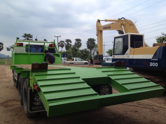 ขายหางเทเลอร์  ต่อใหม่  บรรทุกรถแม็คโคร  200-320