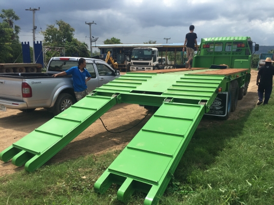ขายหางเทเลอร์  ต่อใหม่  บรรทุกรถแม็คโคร  200-320