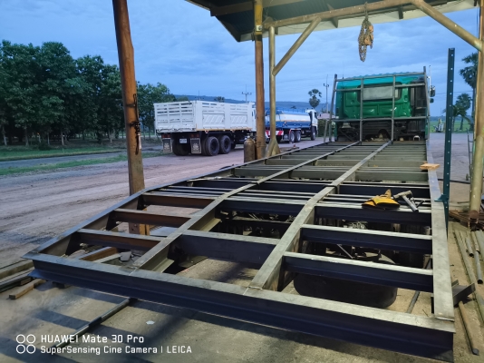 ขายหางเทเลอร์  ต่อใหม่  บรรทุกรถแม็คโคร  200-320