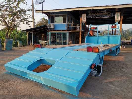 ขายหางเทเลอร์  ต่อใหม่  บรรทุกรถแม็คโคร  200-320