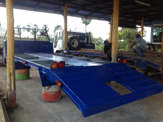 ขายหางเทเลอร์  ต่อใหม่  บรรทุกรถแม็คโคร  200-320