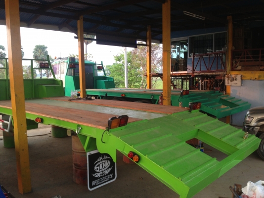 ขายหางเทเลอร์  ต่อใหม่  บรรทุกรถแม็คโคร  200-320