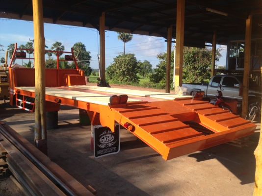 ขายหางเทเลอร์  ต่อใหม่  บรรทุกรถแม็คโคร  200-320