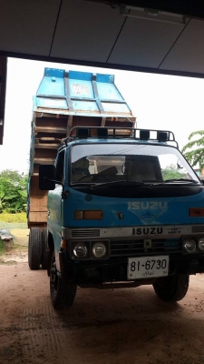 ขายดัมพ์6ล้อ3คิว อีซูซุ 110แรงสภาพพร้อมใช้งานภาษีทะเบียนเต็ม ยางดี เครื่องดี
