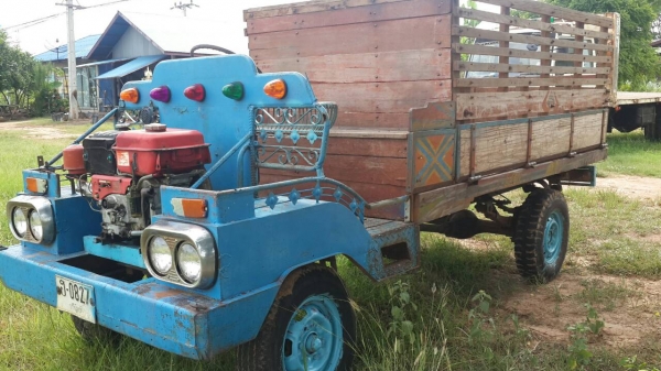 ขายรถการเกษตร อีแต๋น เล่มทะเบียนพร้อมชุดโอน เครื่อง ET110 สภาพพร้อมใช้งาน 5เกียร์เดินหน้า