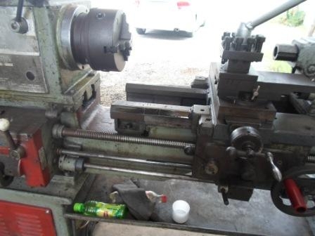 แท่นกลึง 5 ฟุต 3 เพลา เกียร์บล็อก พร้อมใช้งาน ด่วน !!!!!!! 63,000