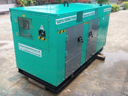 เครื่องปั่นไฟนำเข้าประกอบใหม่ 40 Kva.POWER BY JAPANรับประกัน 12 เดือน