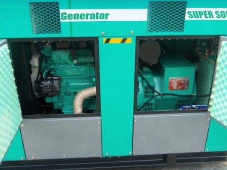 เครื่องปั่นไฟนำเข้าประกอบใหม่ 40 Kva.POWER BY JAPANรับประกัน 12 เดือน