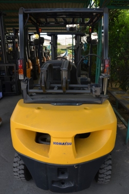 ขาย Komatsu FG25T-16 เบนซิน Nissan K21 ออโต้ 2.5 ตัน ยกสูง 3 เมตร ติดแก๊ส