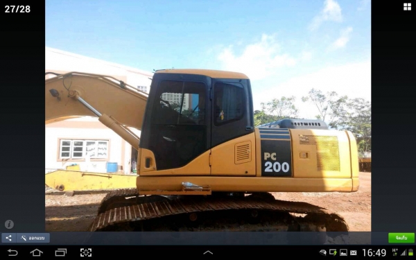 ขาย KOMATSU PC200- 7 9,xxxh สภาพสวยพร้อมใช้ ราคาต่อรองได้ ติดต่อได้ที่คุณ อ๊อฟ พิจิตร 086-737-9991