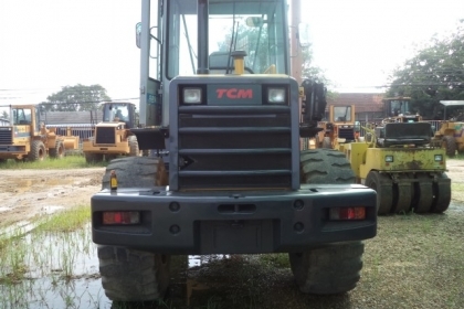 ขายรถแบคโฮ TCM L16-2 แขนยาว 410เมตร ยาง2ชั้น