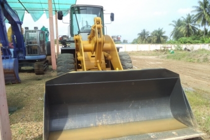 ขายรถแบคโฮ TCM L16-2 แขนยาว 410เมตร ยาง2ชั้น