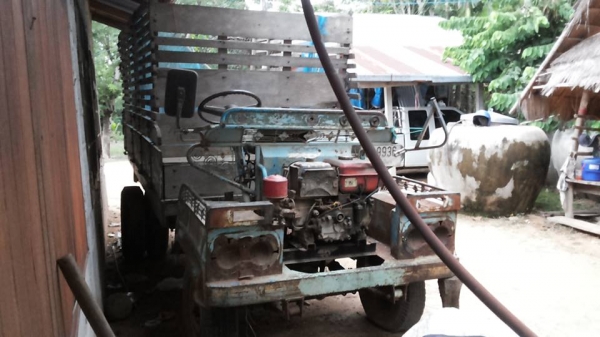 ***ขายแล้วครับขอบคุณ Truck2hand <<ถูกๆจัดให้ ร่วมสู้ด้วยกัน พี่น้องครับ !!>>ขายแต๋น 4ล้อแปลงร่าง 6ล้อ ถูกๆ เครื่อง KUBOTA ET11แรง เกียร์ HINO KM คัสซีหน้า4 เฟืองท้าย ISUZU 110 คานหน้า BUDDY  เครื่องดี สตาร์ทติดง่าย แรงดี อึด เกียร์ดีไม่หลุด คั