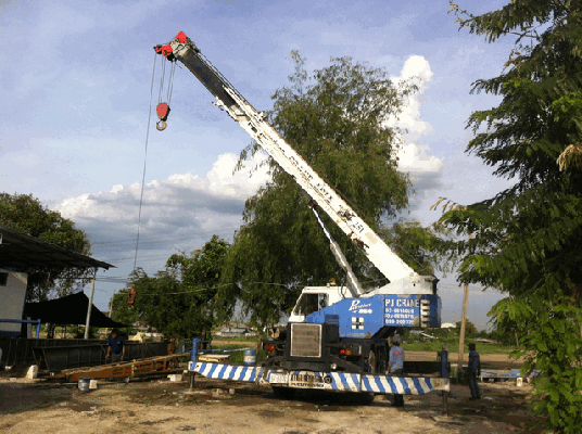 ขายรถเครน 25 ตัน 4ล้อใหญ่ KOBELCO PK250-2 เอกสารไฟฟ้าครบ