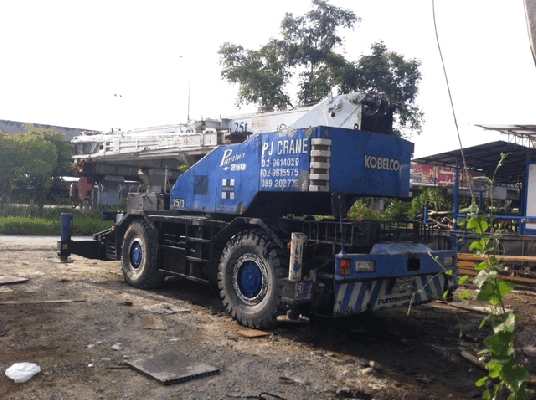 ขายรถเครน 25 ตัน 4ล้อใหญ่ KOBELCO PK250-2 เอกสารไฟฟ้าครบ