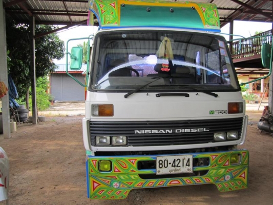 ขาย   เทลเลอร์บรรทุกรถเกี่ยวข้าวหรือแมคโคร เครื่อง 200แรงเทอร์โบ