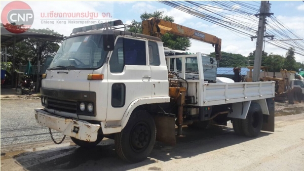 ขาย ISUZU JCM +เครน 3 ตัน กระบะบรรทุก 6 ล้อ