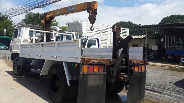 ขาย ISUZU JCM +เครน 3 ตัน กระบะบรรทุก 6 ล้อ