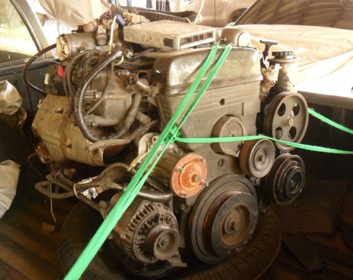 ขายเครื่่องโตโยต้า 1JZ-GE 2500ccเป็นเครื่องเชียงกง เครื่่อง11,000 เกียร์ออโต้4,000 บ.T.092-9351644