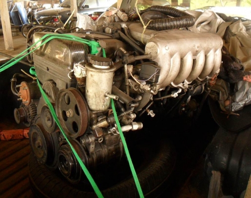 ขายเครื่่องโตโยต้า 1JZ-GE 2500ccเป็นเครื่องเชียงกง เครื่่อง11,000 เกียร์ออโต้4,000 บ.T.092-9351644