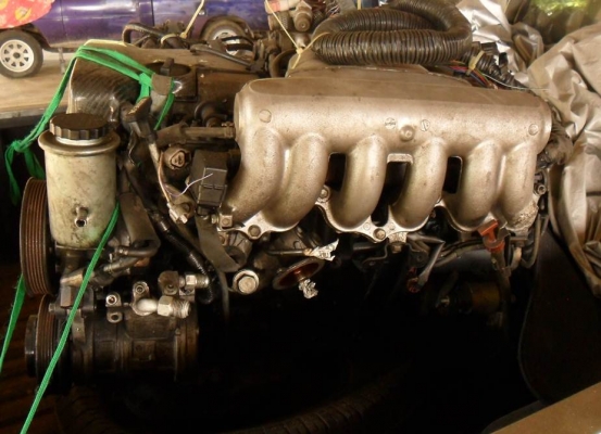 ขายเครื่่องโตโยต้า 1JZ-GE 2500ccเป็นเครื่องเชียงกง เครื่่อง11,000 เกียร์ออโต้4,000 บ.T.092-9351644