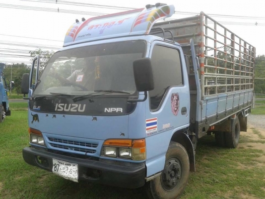 **455,000 บ.ต่อรอง**ขาย6ล้อ 120 ราคาเบาๆ ISUZU NPR66LX5S 4HF1-120ฝาดำใส่ฝาขาว ห้างแท้ปี39 เครื่องเดิม เปลี่ยนแต่ฝา เครื่องฟิตมาใหม่ไม่นาน แห้งๆ แน่นดี แรง เกียร์ดีไม่มีหลุด ช่วงล่างเดิม คัสซีดีไม่ปะไม่ดาม ไม่ผุ กระบะพื้นไม้คอกเหล็กสภาพสวย พื้นดีข้างสวยไม่