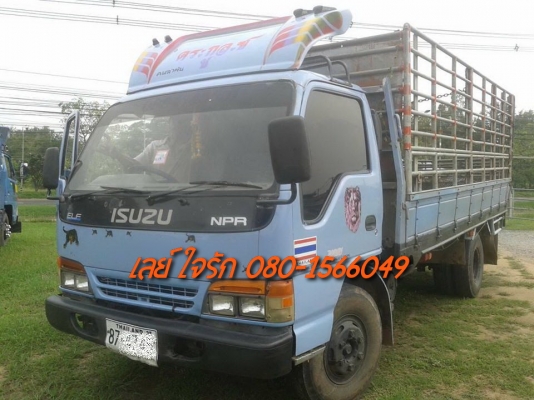 **455,000 บ.ต่อรอง**ขาย6ล้อ 120 ราคาเบาๆ ISUZU NPR66LX5S 4HF1-120ฝาดำใส่ฝาขาว ห้างแท้ปี39 เครื่องเดิม เปลี่ยนแต่ฝา เครื่องฟิตมาใหม่ไม่นาน แห้งๆ แน่นดี แรง เกียร์ดีไม่มีหลุด ช่วงล่างเดิม คัสซีดีไม่ปะไม่ดาม ไม่ผุ กระบะพื้นไม้คอกเหล็กสภาพสวย พื้นดีข้างสวยไม่